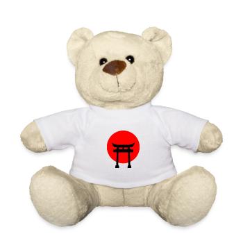 Japan - Teddy Bear - white - Front