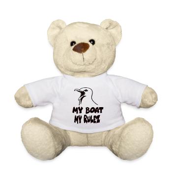 Mein Boot meine Regeln - Teddy - Weiß - Vorne