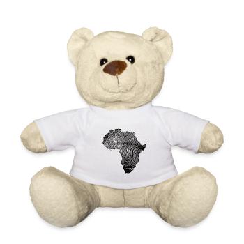 Afrika Afrika Kleidung Afrika Geschenk - Teddy - Weiß - Vorne