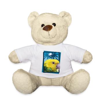 Amazon à tête égale - Nounours - blanc - Devant