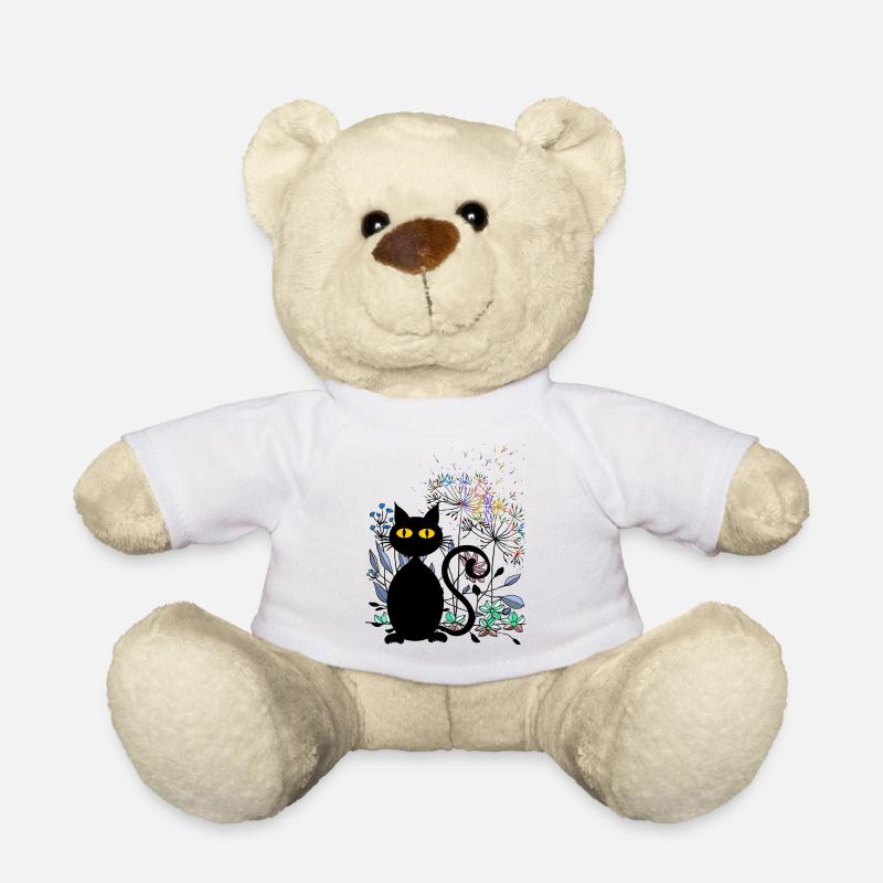 Katze - Teddy - Weiß