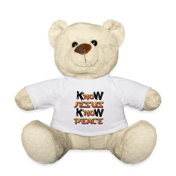Jesus Jesus Jesus Christlich Christlich Christlich - Teddy - Weiß - Vorne