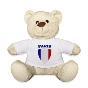 Paris (Paris) - Nounours - blanc - Devant