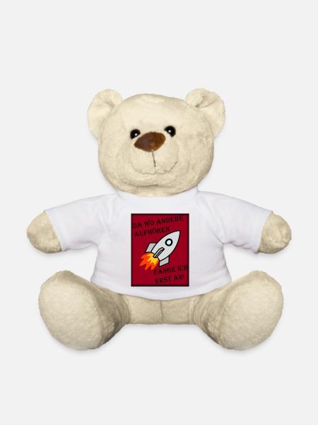 Da wo andere aufhören - Teddy - Weiß