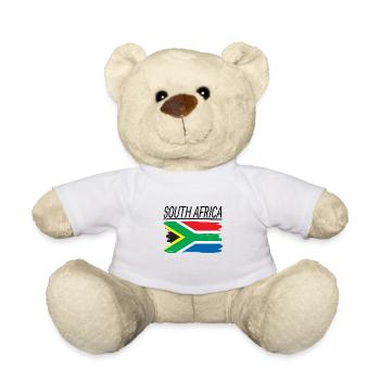 Afrique du Sud - Nounours - blanc - Devant