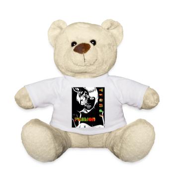 Stylish Fashion Trend with Futuristic Look - Teddy Bear - white - Front