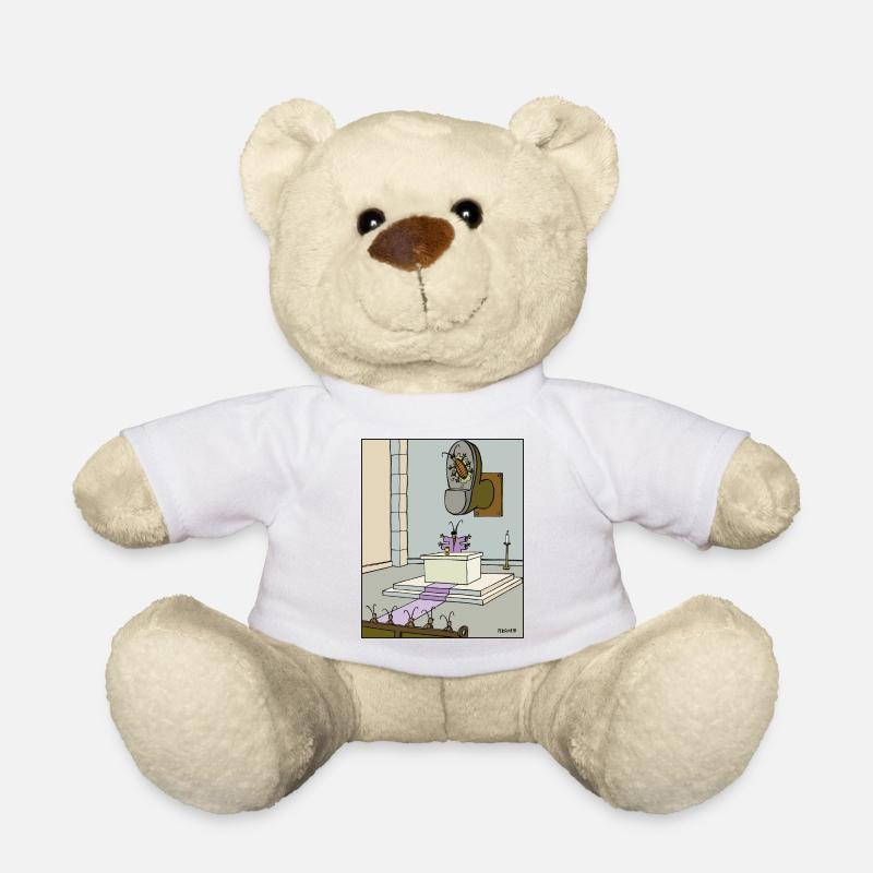 1184 Kirchenstiefelkakerlakenschmotz - Teddy - Weiß