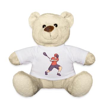 Joueur de crosse - Nounours - blanc - Devant