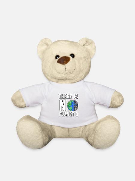 There Is No Planet B Save The Planet Nachhaltig - Teddy - Weiß