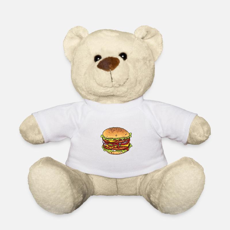 Burger - Nounours - blanc