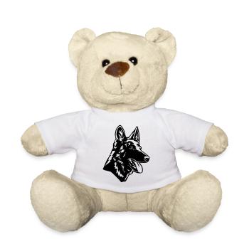 Hollandse Herder Kopf - Teddy - Weiß - Vorne