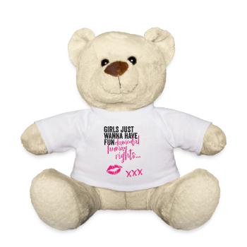 Frauenrechte Feminismus Spruch Feminist - Teddy - Weiß - Vorne