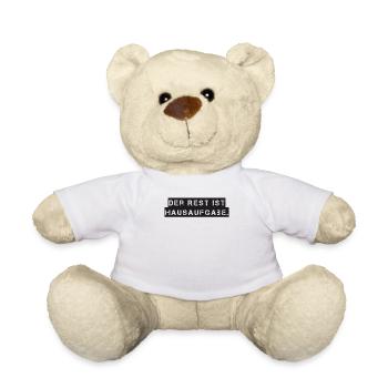 Lehrer - Der Rest ist Hausaufgabe - Teddy - Weiß - Vorne
