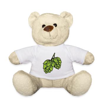 Hops Brewery Brewery Alcohol Beer Pleasure - Teddy Bear - white - Front