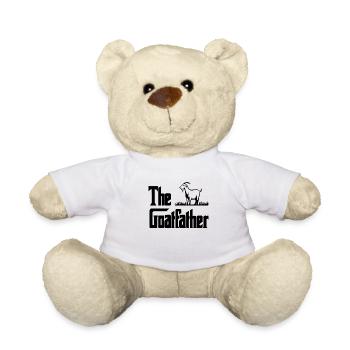 Papa de chèvre - Nounours - blanc - Devant