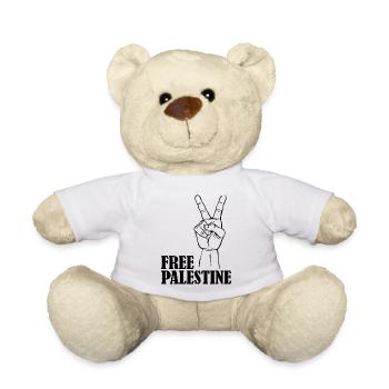 free palestine - Teddy - Weiß - Vorne