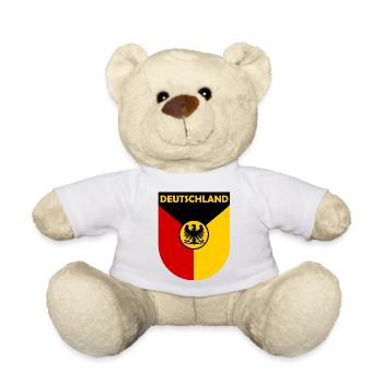 The German Federal Eagle - Teddy Bear - white - Front