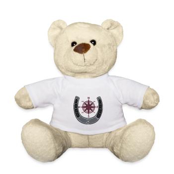 Compass Rider Horseshoe Windrose Trekking Équitation - Nounours - blanc - Devant