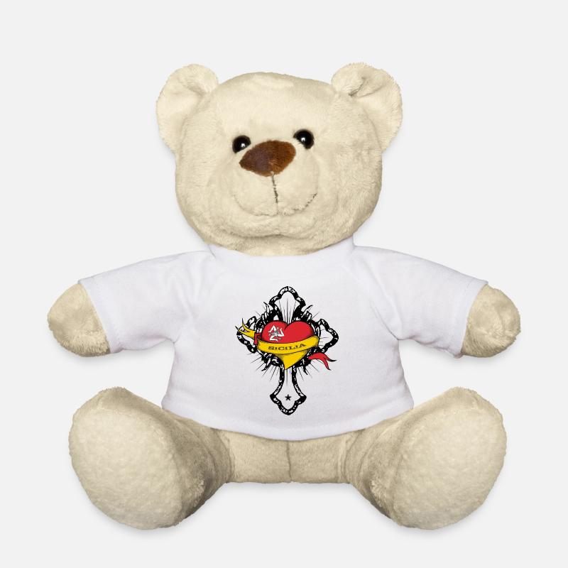Sicile - Nounours - blanc