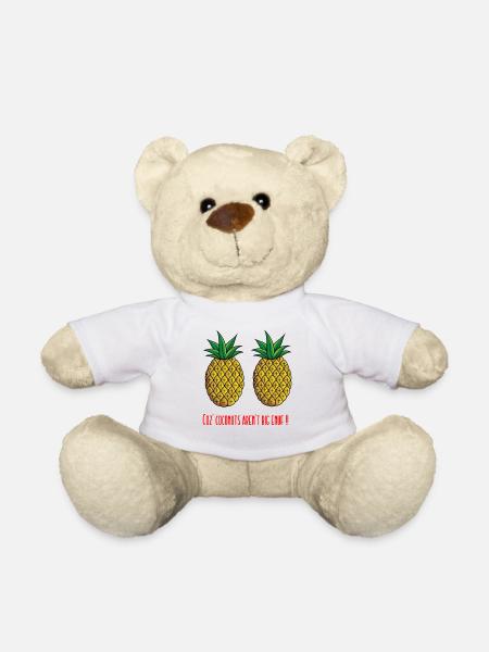 Summer Summer Summer - Teddy Bear - white