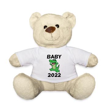 Bébé 2022 - Nouveau-Né 2022 Cadeau de bébé - Nounours - blanc - Devant