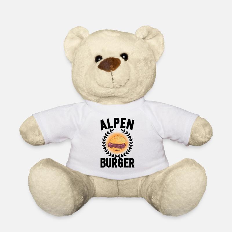 Leberkas Leberkäse Bayern Fleischkäse - Teddy - Weiß