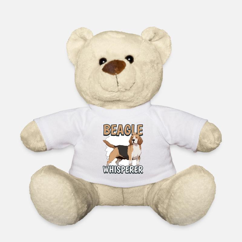 Beagle Whisperer - Nounours - blanc