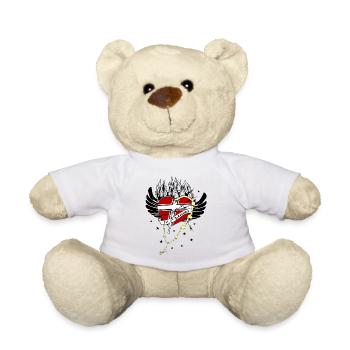 Vienna 14 Penzing - Teddy Bear - white - Front