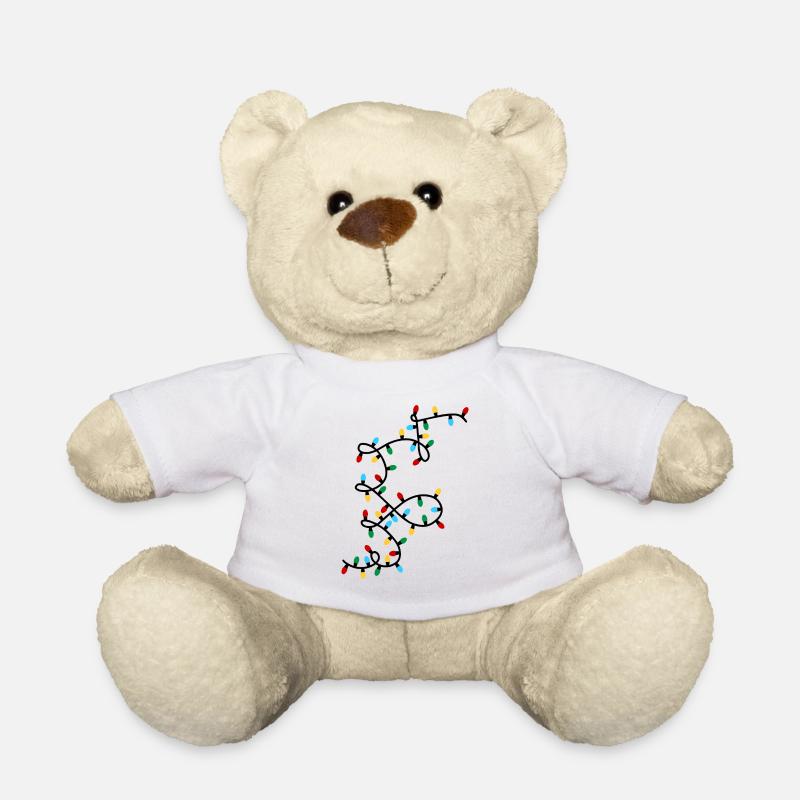 Lichterkette Weihnachten - Teddy - Weiß
