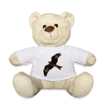 Milan in flight - Teddy Bear - white - Front