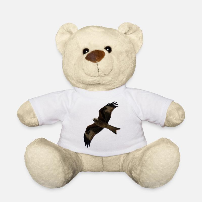 Milan im Flug - Teddy - Weiß