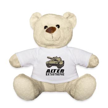 Alter Katastrophe - Teddy - Weiß - Vorne