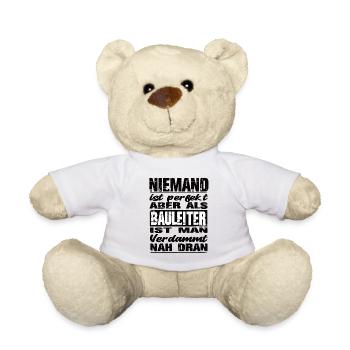 Bauleiter - Teddy - Weiß - Vorne