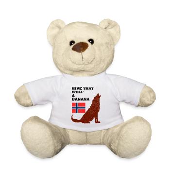 Norway Eurovision - Teddy Bear - white - Front