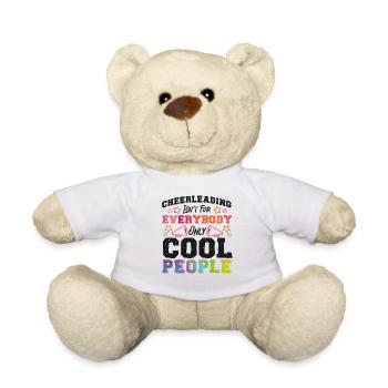 Cheer Cheerleading Cheerleading - Teddy Bear - white - Front