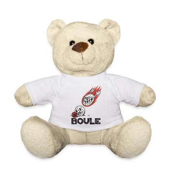 Boules volantes pour les joueurs de boules Bouler - Nounours - blanc - Devant