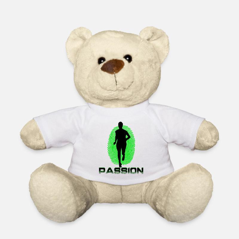 Runner - Teddy Bear - white