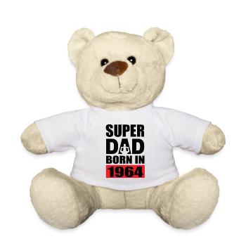 Papa Geburtstag 1964 - Teddy - Weiß - Vorne