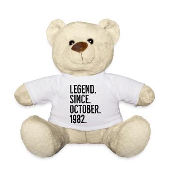 Legend Since October 1982 - Teddy Bear - white - Front