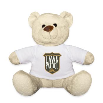 Lawn Mower Mowing Dad Father - Teddy - Weiß - Vorne