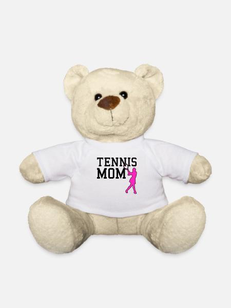 maman tennis - Nounours - blanc