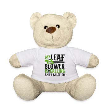 Landscaper Landscaping Landscape - Teddy Bear - white - Front