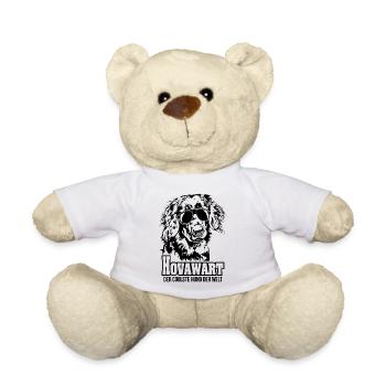 HOVAWART coolster Hund Hundespruch Hunde - Teddy - Weiß - Vorne