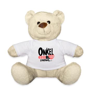 Onkel 2023 - Onkel werden - Onkel loading 2023 - Teddy - Weiß - Vorne