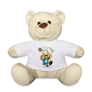 Olaf der Wikinger - Teddy - Weiß - Vorne