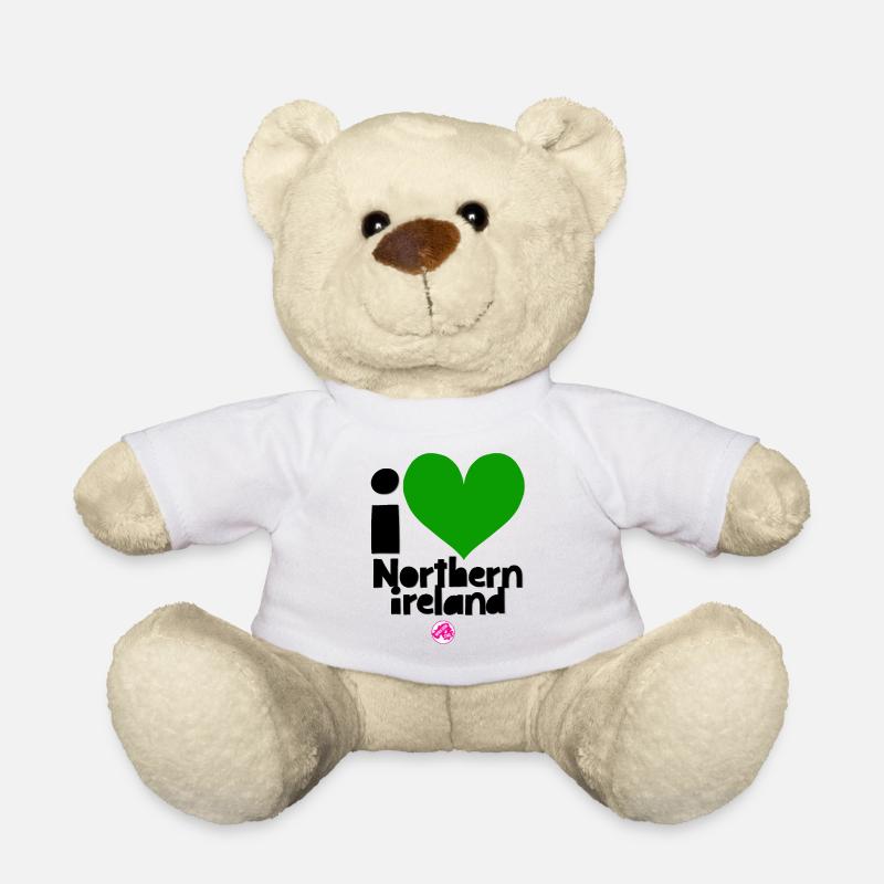 Northern Ireland - Teddy Bear - white