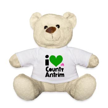 Grafschaft Antrim - Teddy - Weiß - Vorne