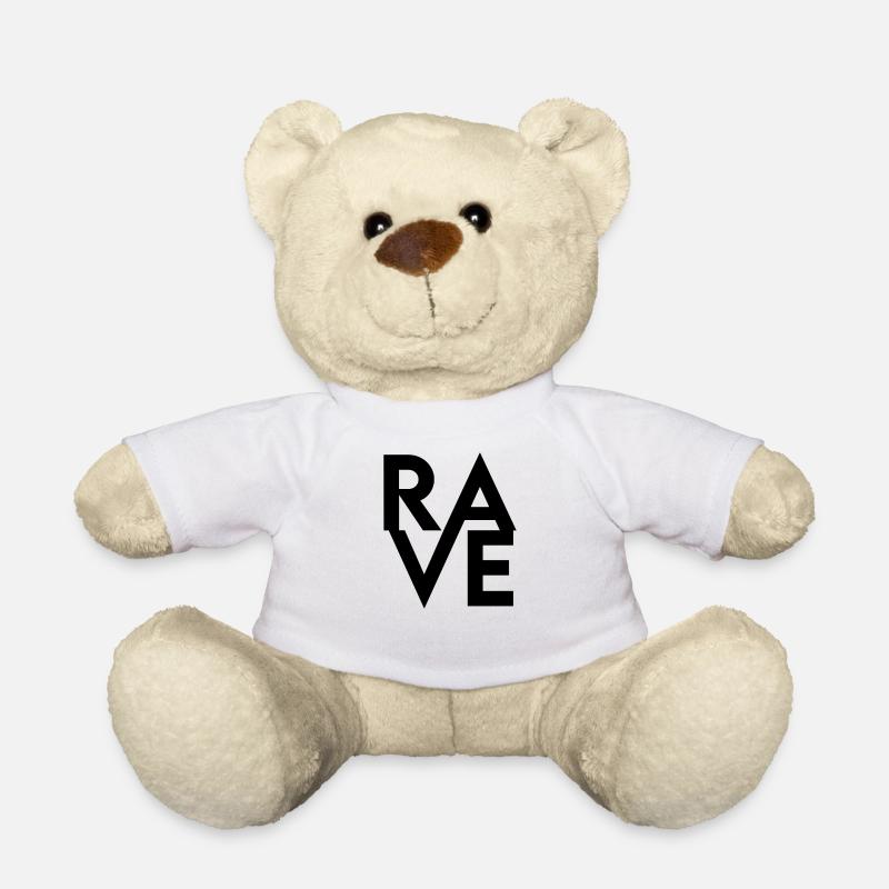 Rave Raver - Nounours - blanc