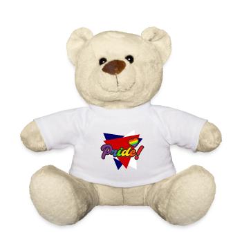 Gay pride LGBT - Nounours - blanc - Devant