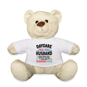 Childcare Daycare Provider Teacher - Teddy - Weiß - Vorne